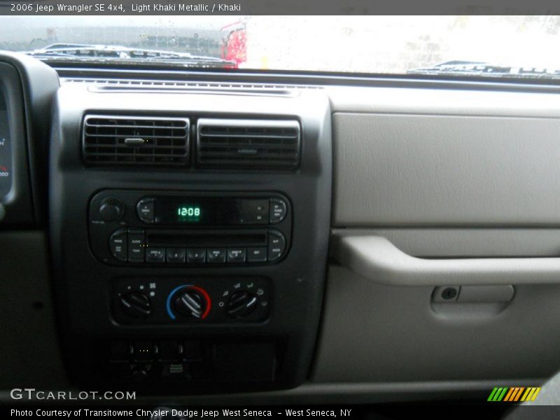 Light Khaki Metallic / Khaki 2006 Jeep Wrangler SE 4x4