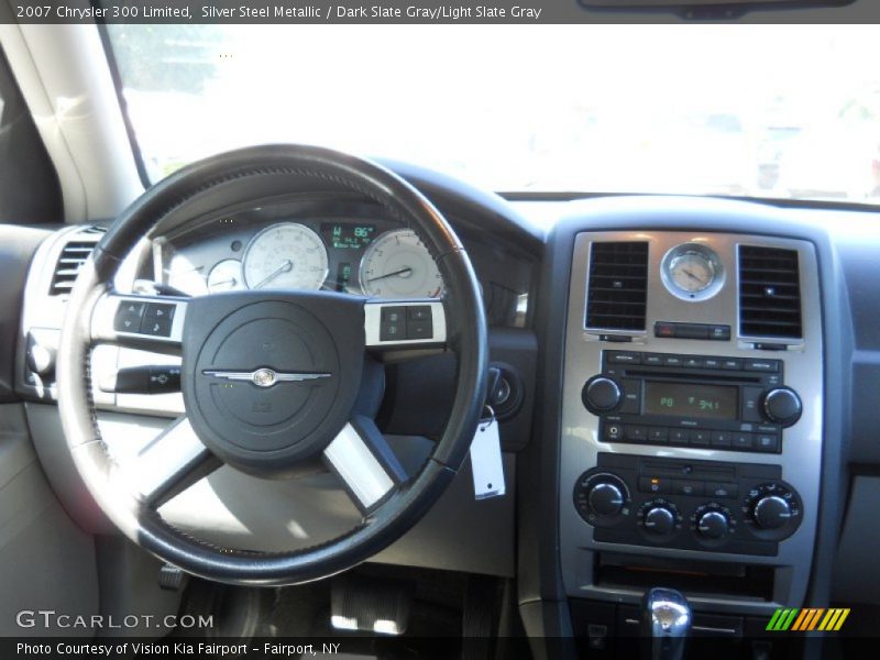 Silver Steel Metallic / Dark Slate Gray/Light Slate Gray 2007 Chrysler 300 Limited