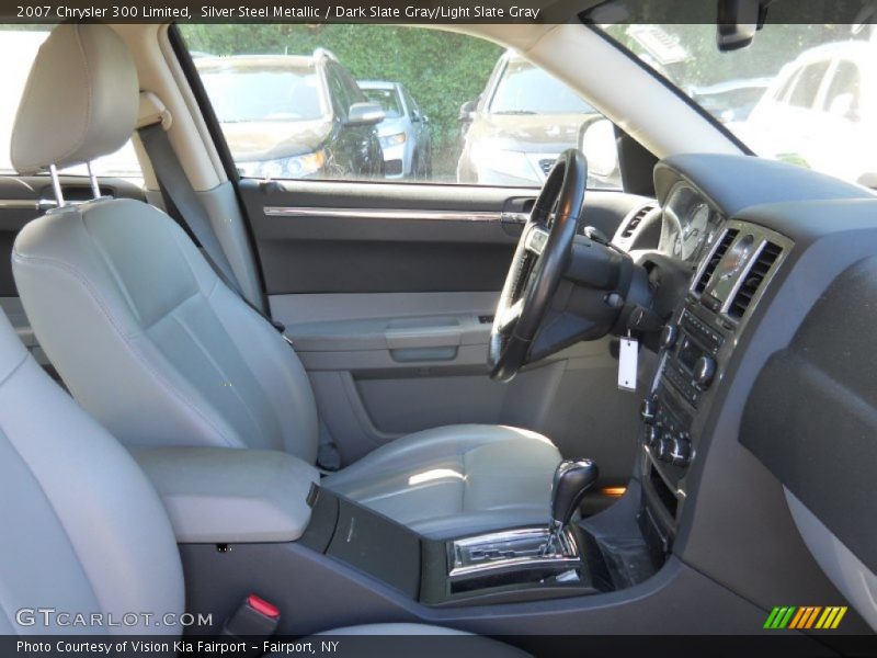 Silver Steel Metallic / Dark Slate Gray/Light Slate Gray 2007 Chrysler 300 Limited