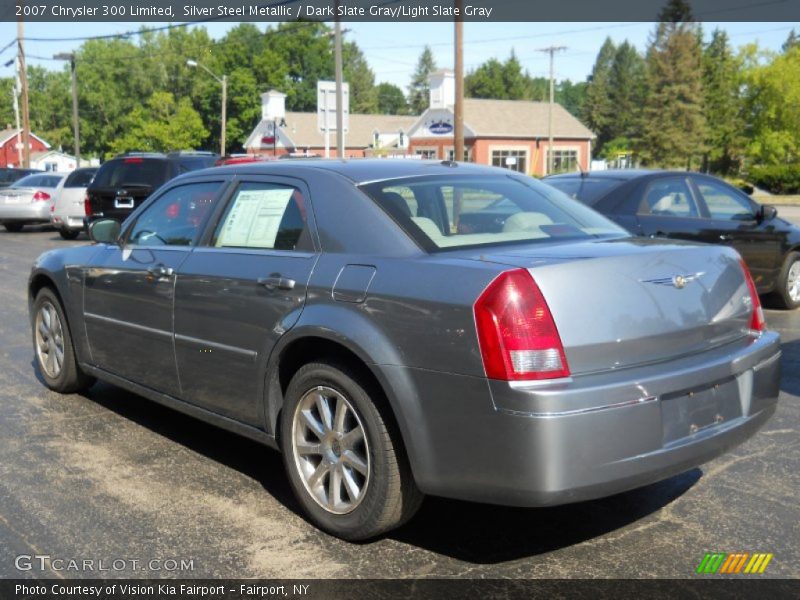 Silver Steel Metallic / Dark Slate Gray/Light Slate Gray 2007 Chrysler 300 Limited