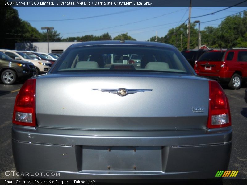 Silver Steel Metallic / Dark Slate Gray/Light Slate Gray 2007 Chrysler 300 Limited