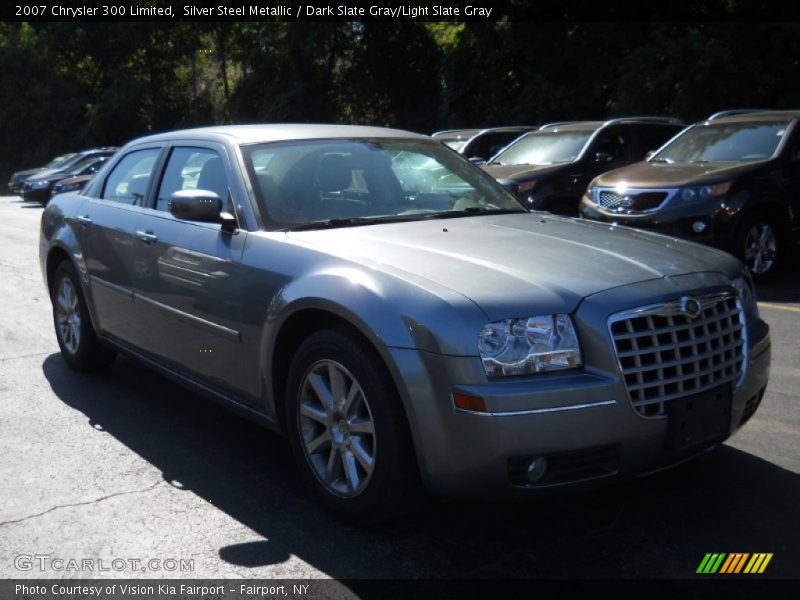 Silver Steel Metallic / Dark Slate Gray/Light Slate Gray 2007 Chrysler 300 Limited