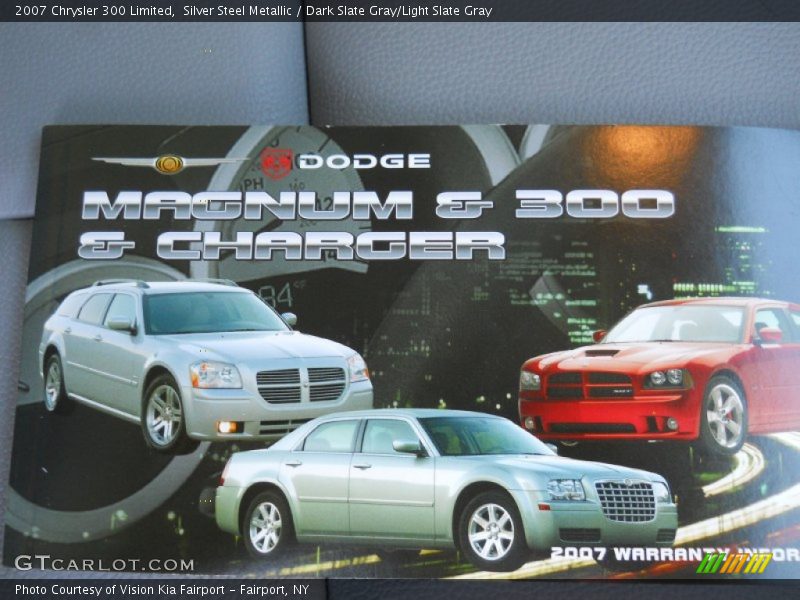Silver Steel Metallic / Dark Slate Gray/Light Slate Gray 2007 Chrysler 300 Limited