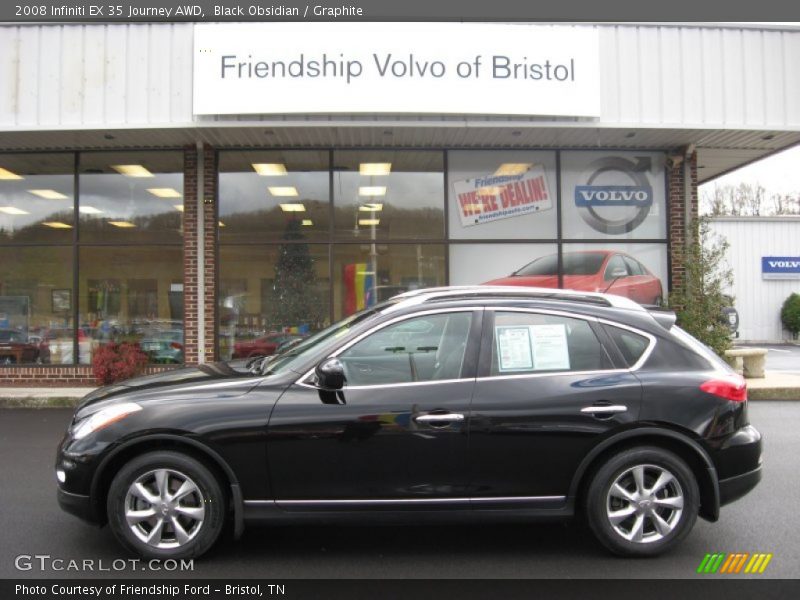 Black Obsidian / Graphite 2008 Infiniti EX 35 Journey AWD