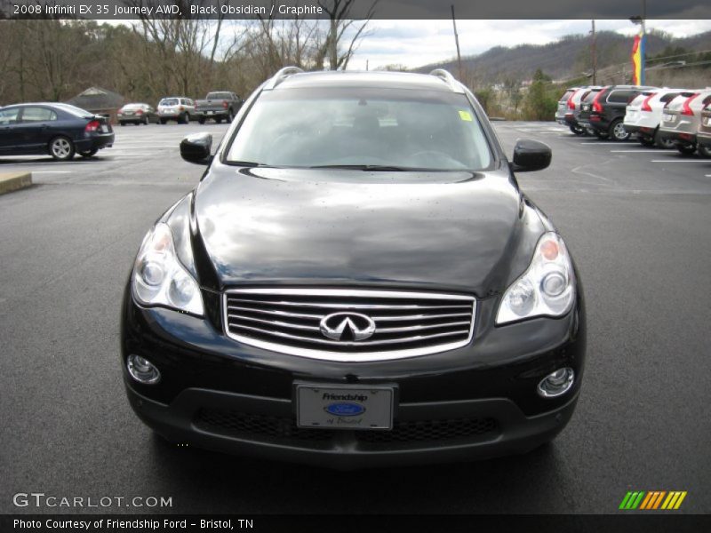 Black Obsidian / Graphite 2008 Infiniti EX 35 Journey AWD