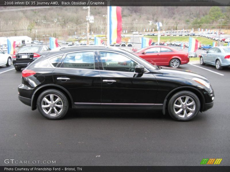 Black Obsidian / Graphite 2008 Infiniti EX 35 Journey AWD