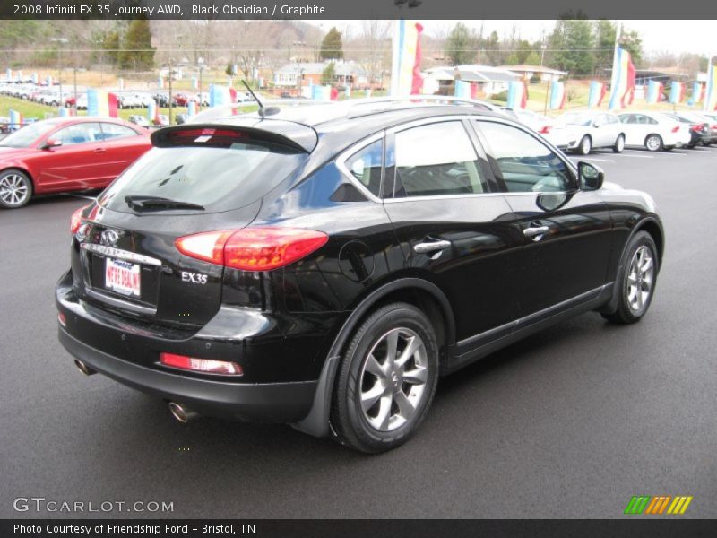 Black Obsidian / Graphite 2008 Infiniti EX 35 Journey AWD