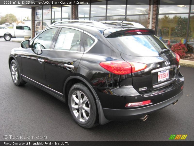Black Obsidian / Graphite 2008 Infiniti EX 35 Journey AWD