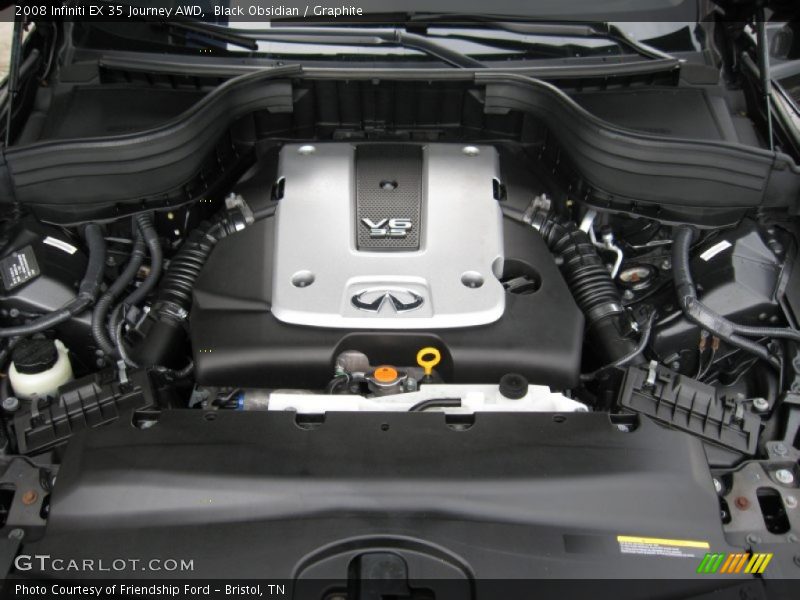 Black Obsidian / Graphite 2008 Infiniti EX 35 Journey AWD
