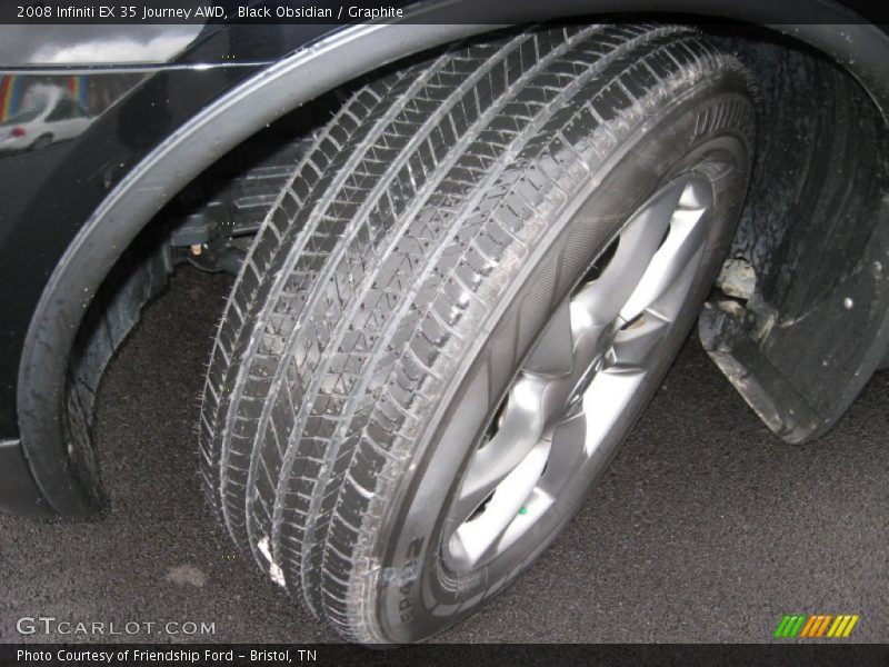 Black Obsidian / Graphite 2008 Infiniti EX 35 Journey AWD