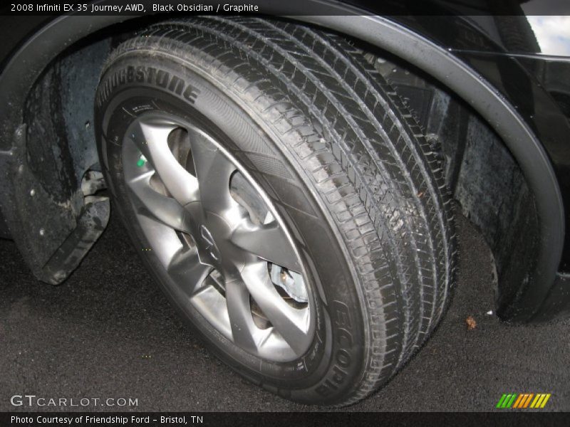 Black Obsidian / Graphite 2008 Infiniti EX 35 Journey AWD