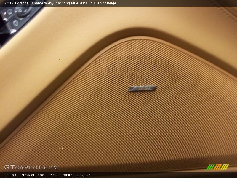 Yachting Blue Metallic / Luxor Beige 2012 Porsche Panamera 4S