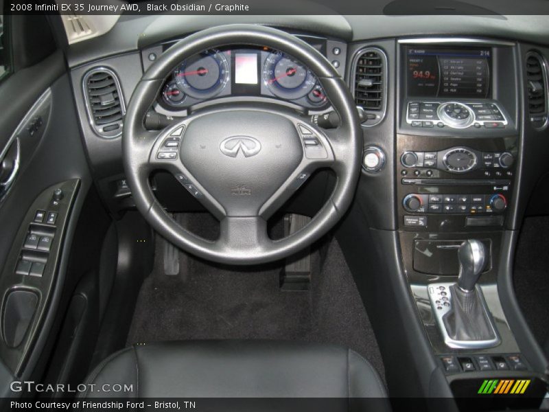 Black Obsidian / Graphite 2008 Infiniti EX 35 Journey AWD