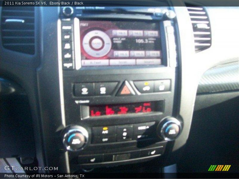 Ebony Black / Black 2011 Kia Sorento SX V6