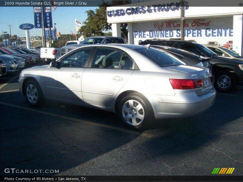 Bright Silver / Gray 2009 Hyundai Sonata GLS