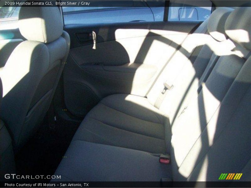 Bright Silver / Gray 2009 Hyundai Sonata GLS