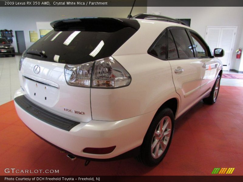 Crystal White Mica / Parchment 2009 Lexus RX 350 AWD