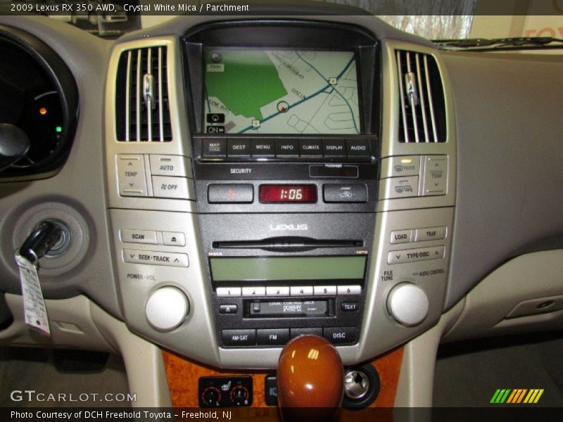 Crystal White Mica / Parchment 2009 Lexus RX 350 AWD