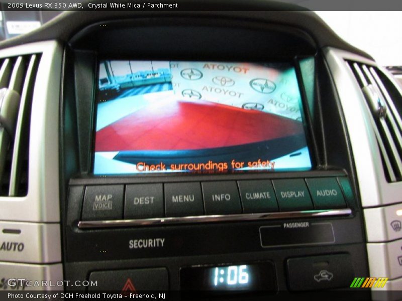 Crystal White Mica / Parchment 2009 Lexus RX 350 AWD