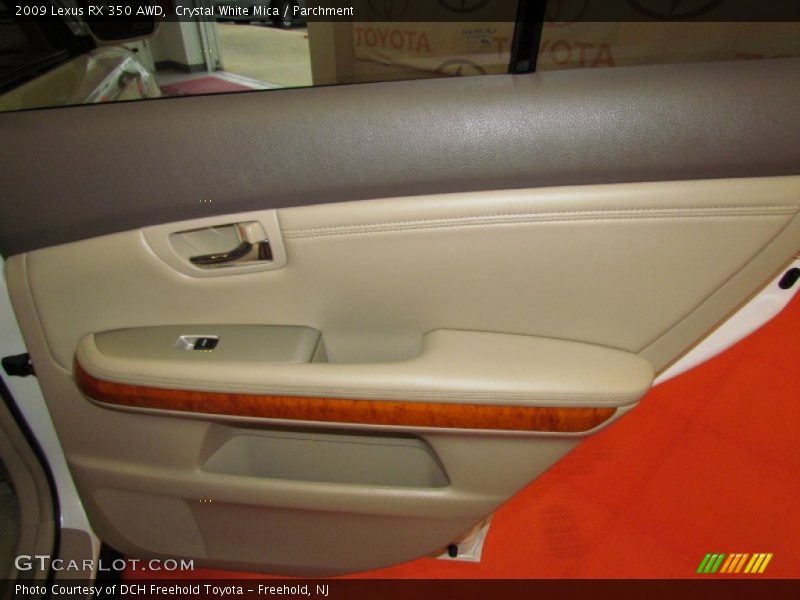 Crystal White Mica / Parchment 2009 Lexus RX 350 AWD