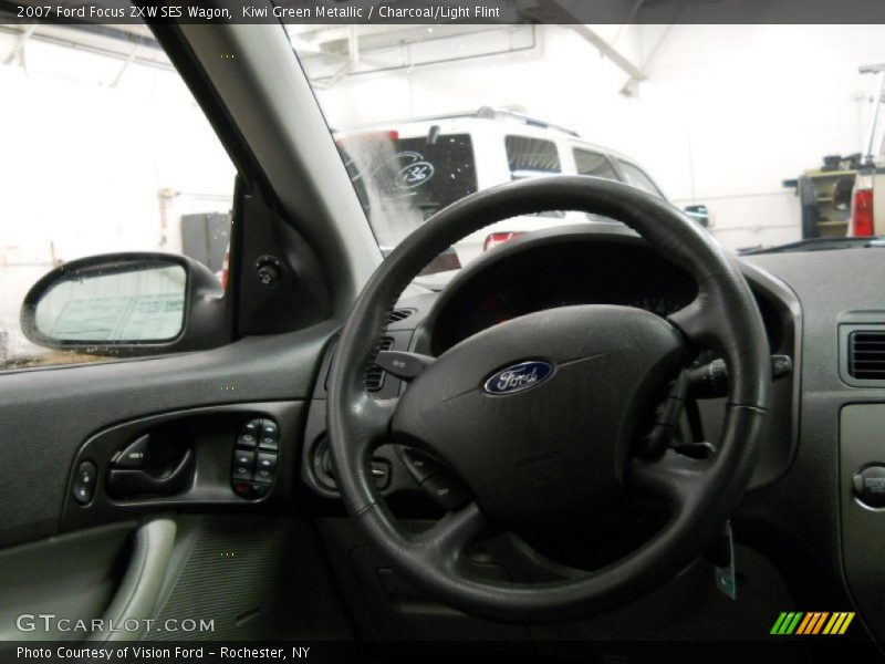 Kiwi Green Metallic / Charcoal/Light Flint 2007 Ford Focus ZXW SES Wagon