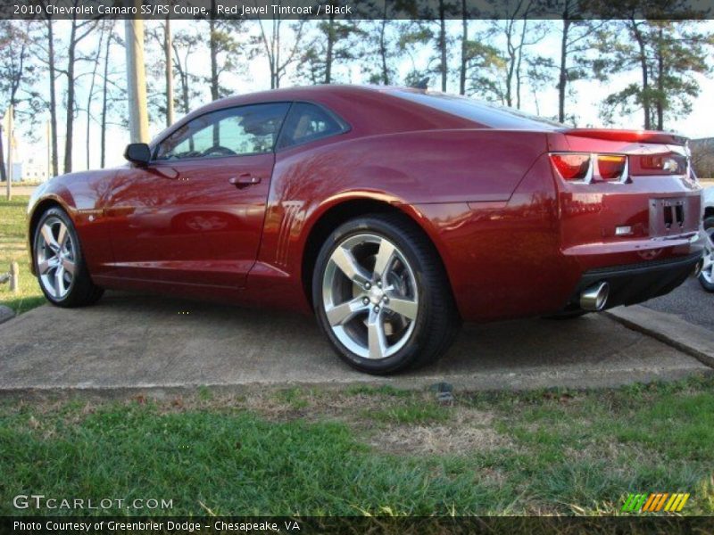 Red Jewel Tintcoat / Black 2010 Chevrolet Camaro SS/RS Coupe