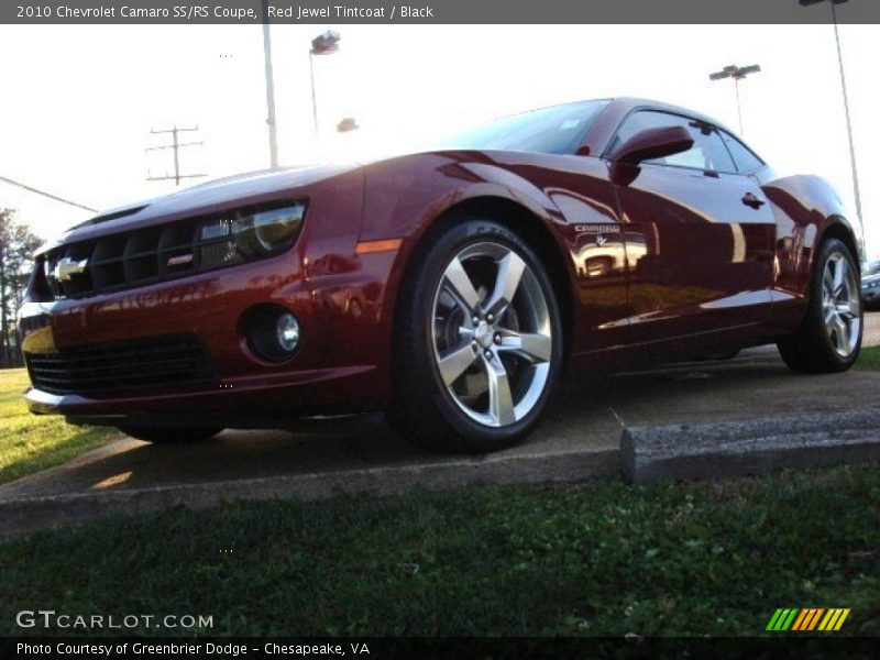Red Jewel Tintcoat / Black 2010 Chevrolet Camaro SS/RS Coupe