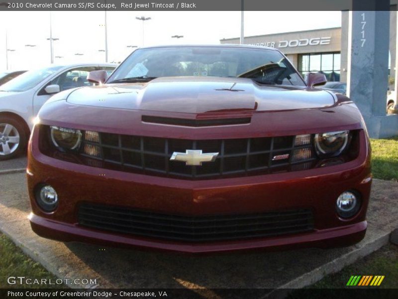 Red Jewel Tintcoat / Black 2010 Chevrolet Camaro SS/RS Coupe