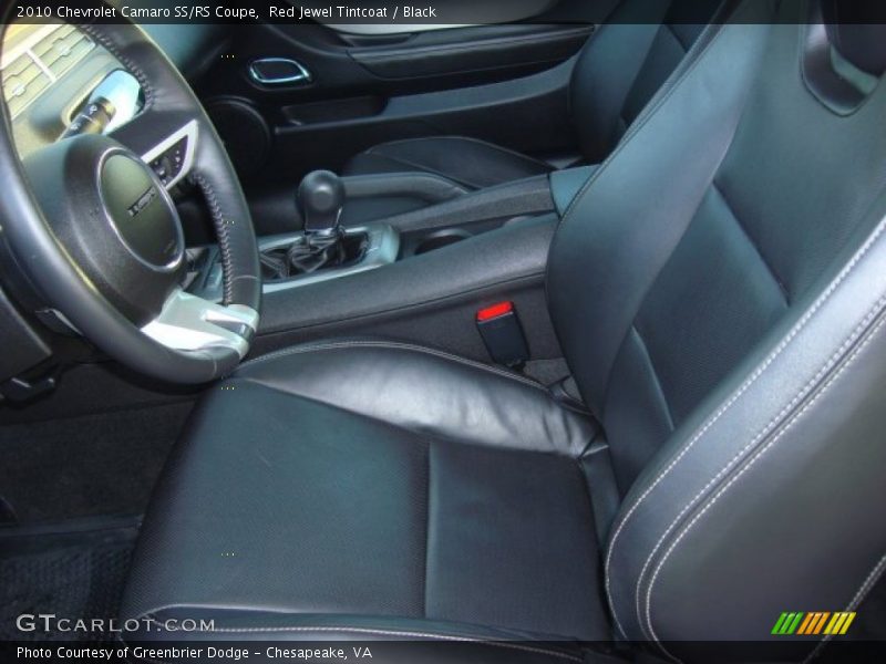 Red Jewel Tintcoat / Black 2010 Chevrolet Camaro SS/RS Coupe