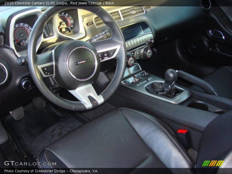 Red Jewel Tintcoat / Black 2010 Chevrolet Camaro SS/RS Coupe