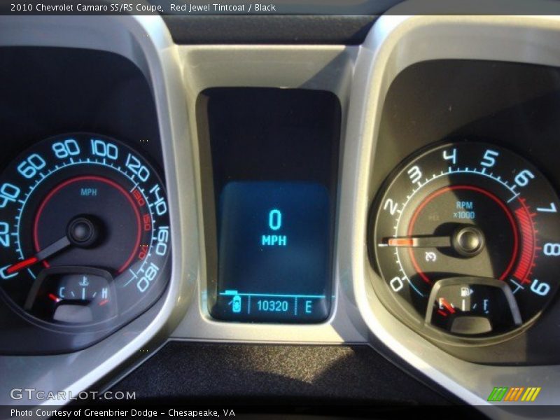 Red Jewel Tintcoat / Black 2010 Chevrolet Camaro SS/RS Coupe