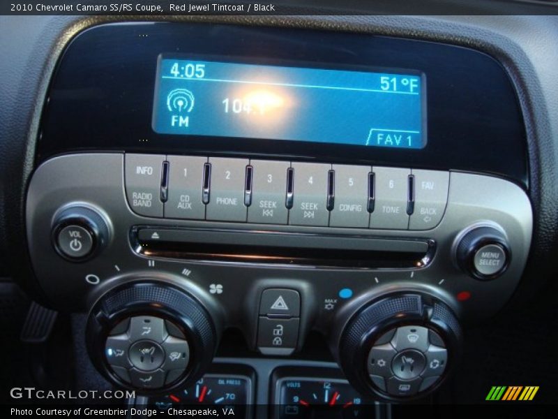 Red Jewel Tintcoat / Black 2010 Chevrolet Camaro SS/RS Coupe