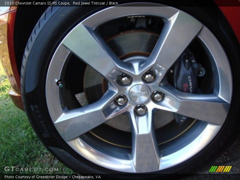 Red Jewel Tintcoat / Black 2010 Chevrolet Camaro SS/RS Coupe