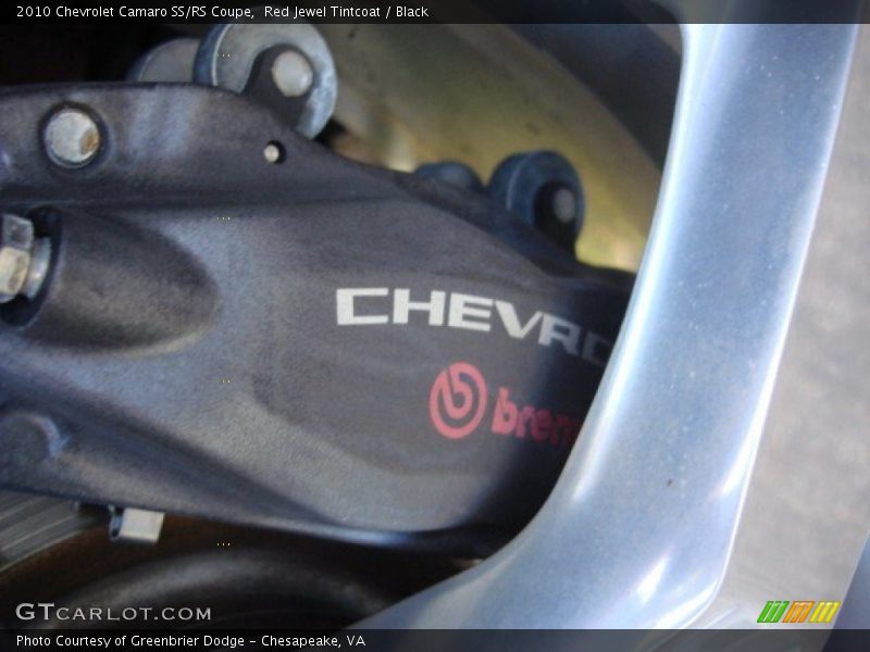Red Jewel Tintcoat / Black 2010 Chevrolet Camaro SS/RS Coupe