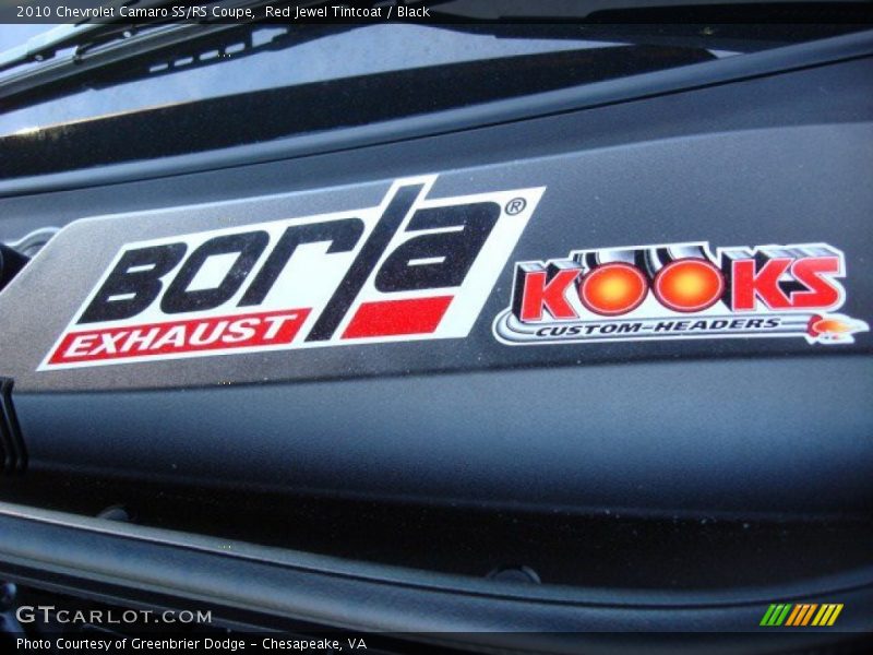 Red Jewel Tintcoat / Black 2010 Chevrolet Camaro SS/RS Coupe