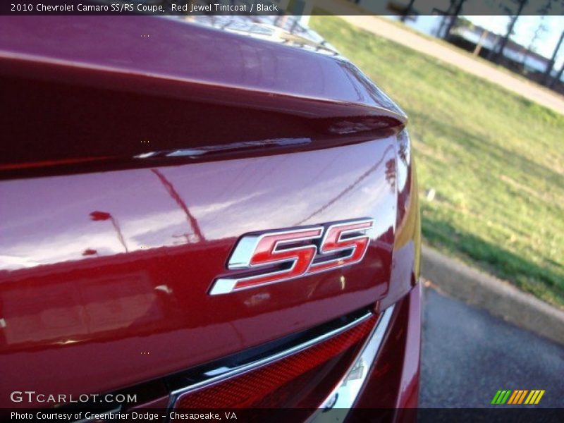Red Jewel Tintcoat / Black 2010 Chevrolet Camaro SS/RS Coupe