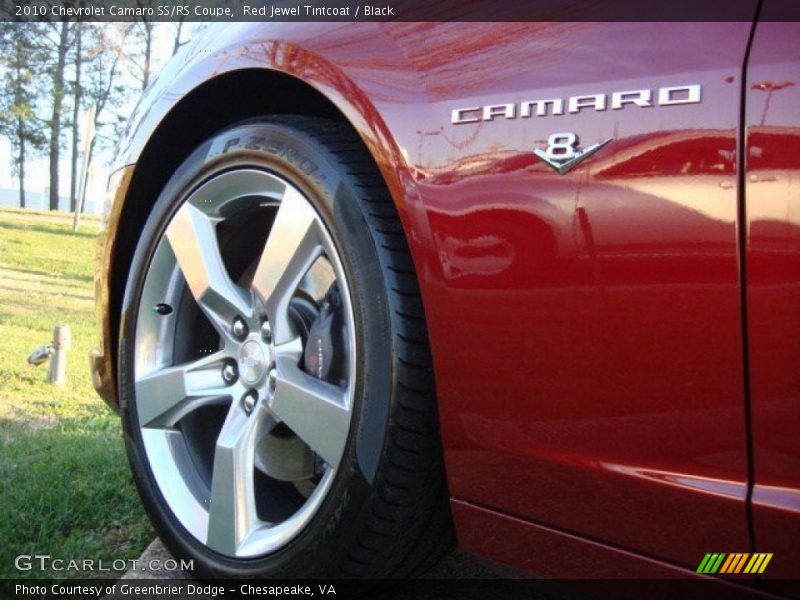 Red Jewel Tintcoat / Black 2010 Chevrolet Camaro SS/RS Coupe