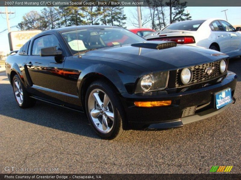 Black / Black/Dove Accent 2007 Ford Mustang GT/CS California Special Coupe