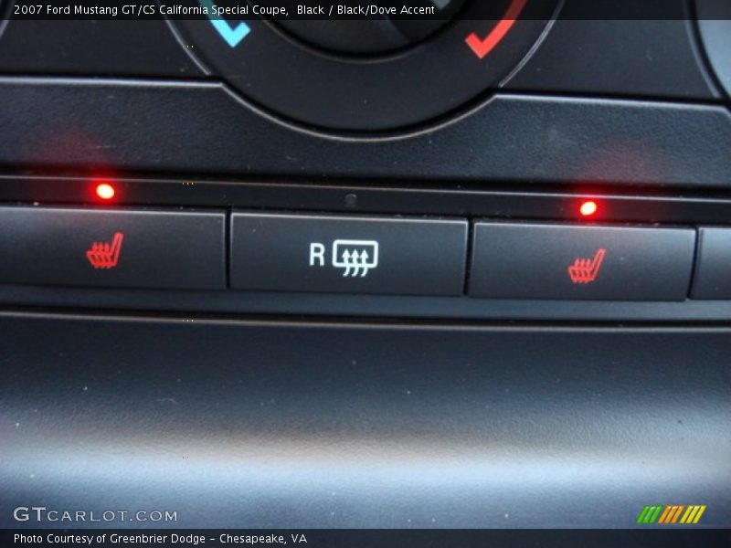 Black / Black/Dove Accent 2007 Ford Mustang GT/CS California Special Coupe