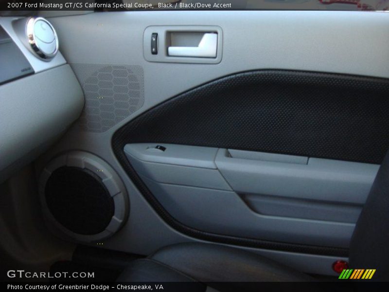 Black / Black/Dove Accent 2007 Ford Mustang GT/CS California Special Coupe