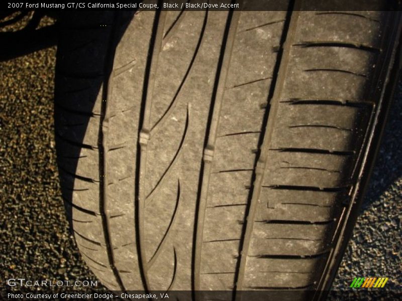 Black / Black/Dove Accent 2007 Ford Mustang GT/CS California Special Coupe