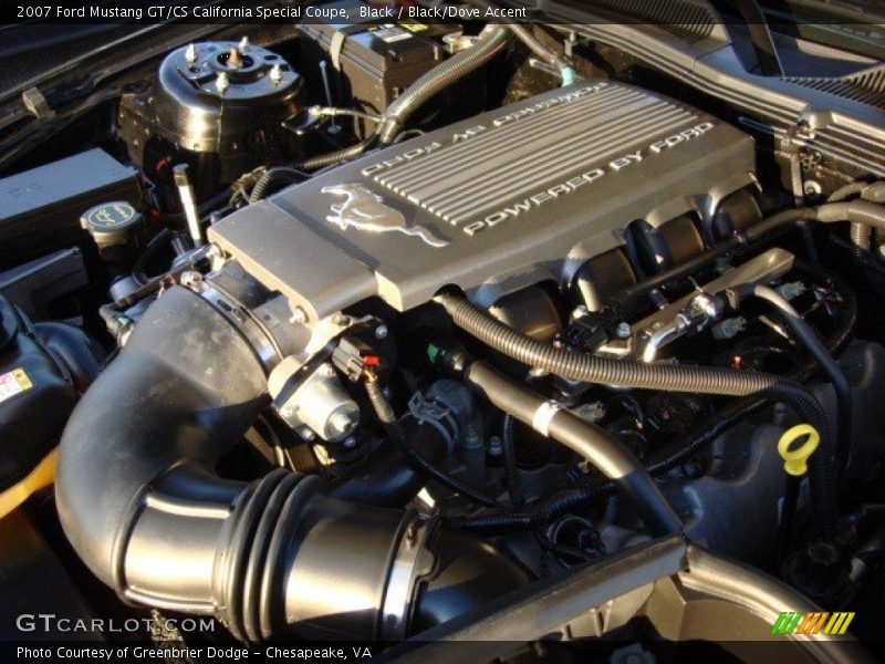 Black / Black/Dove Accent 2007 Ford Mustang GT/CS California Special Coupe