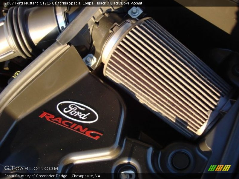 Black / Black/Dove Accent 2007 Ford Mustang GT/CS California Special Coupe