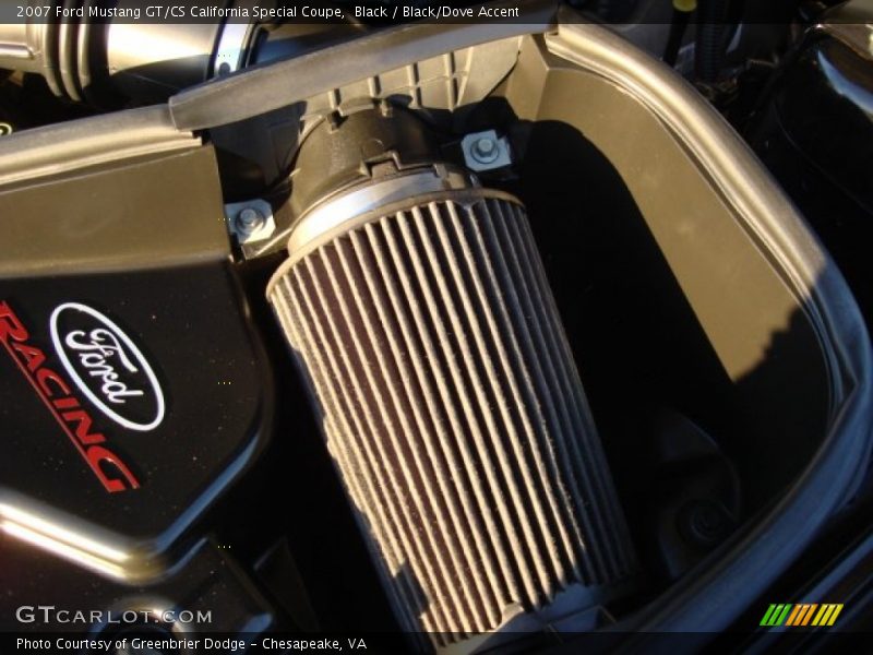 Black / Black/Dove Accent 2007 Ford Mustang GT/CS California Special Coupe