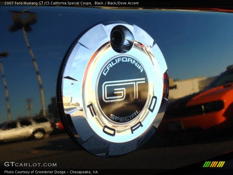 Black / Black/Dove Accent 2007 Ford Mustang GT/CS California Special Coupe