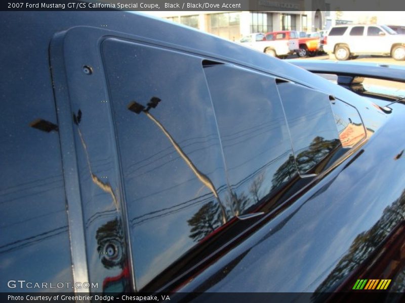 Black / Black/Dove Accent 2007 Ford Mustang GT/CS California Special Coupe