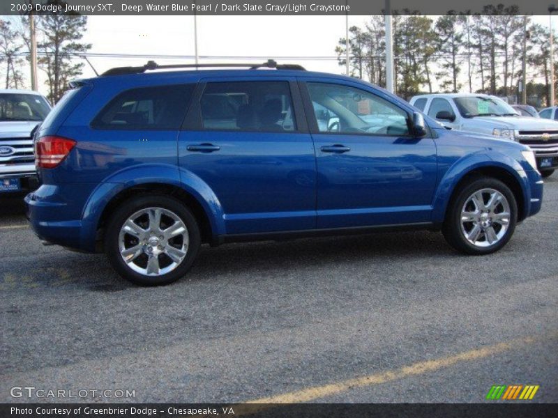 Deep Water Blue Pearl / Dark Slate Gray/Light Graystone 2009 Dodge Journey SXT