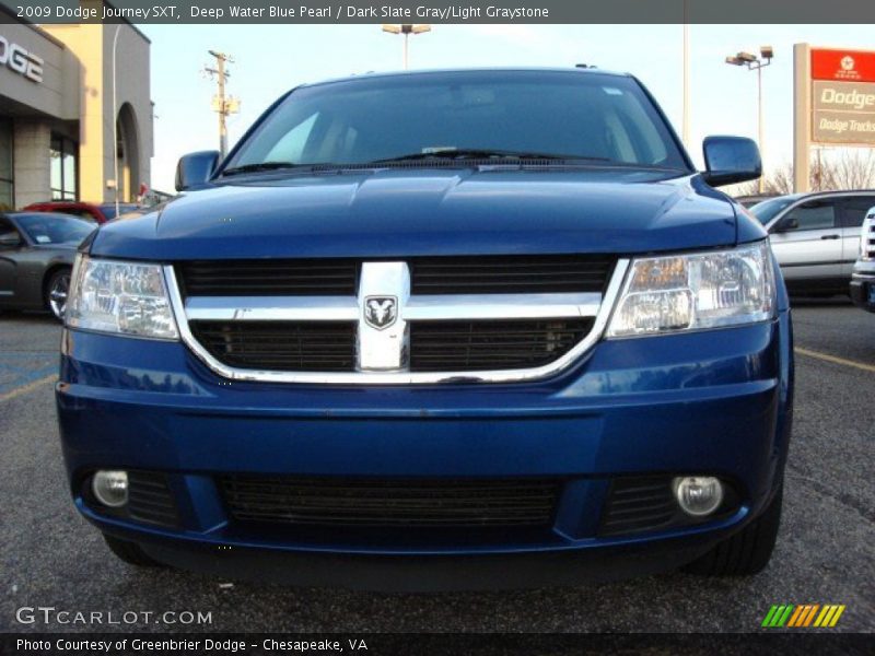 Deep Water Blue Pearl / Dark Slate Gray/Light Graystone 2009 Dodge Journey SXT