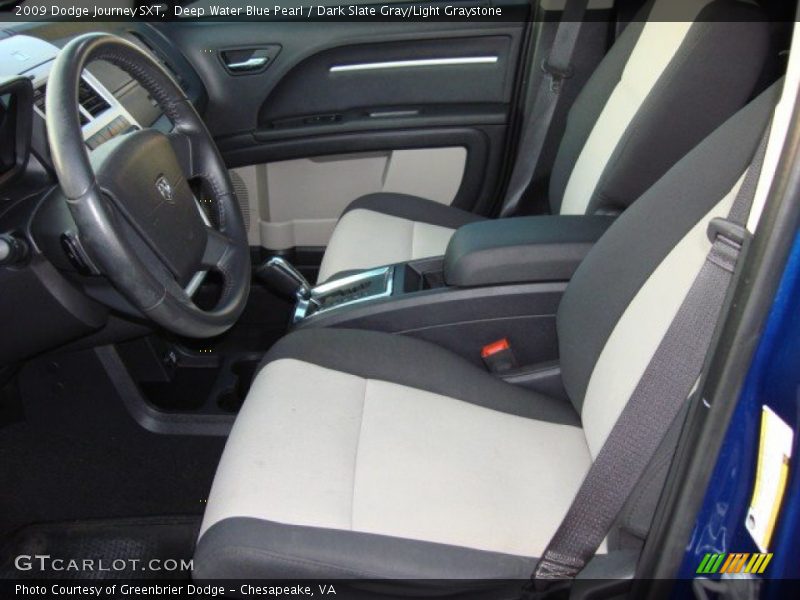 Deep Water Blue Pearl / Dark Slate Gray/Light Graystone 2009 Dodge Journey SXT
