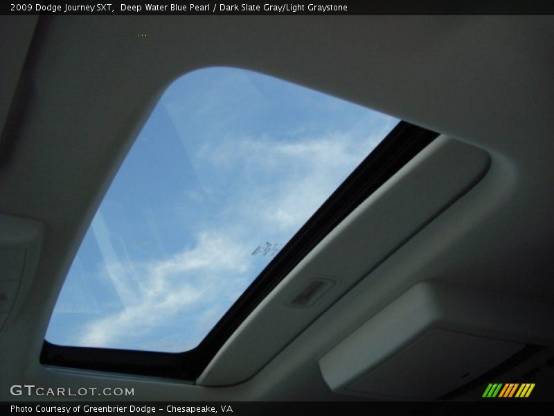 Deep Water Blue Pearl / Dark Slate Gray/Light Graystone 2009 Dodge Journey SXT